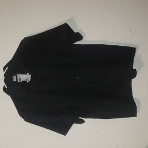 Sueded button down (t2)